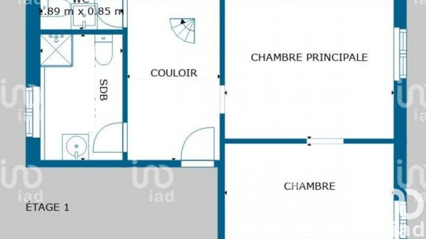 Appartement 4 pièces de 80 m² à Nancy (54000)