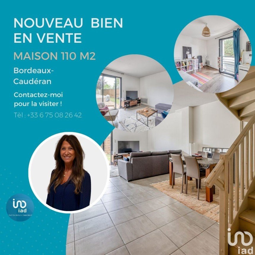 Maison 4 pièces de 110 m² à Bordeaux (33200)