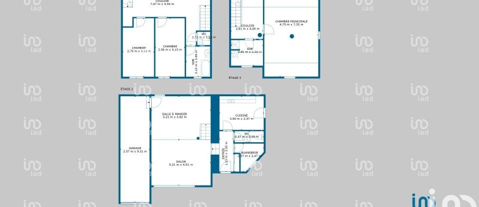 Maison 5 pièces de 131 m² à Nointel (95590)