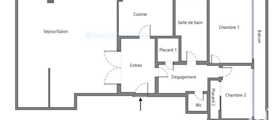 Appartement 3 pièces de 71 m² à Gentilly (94250)