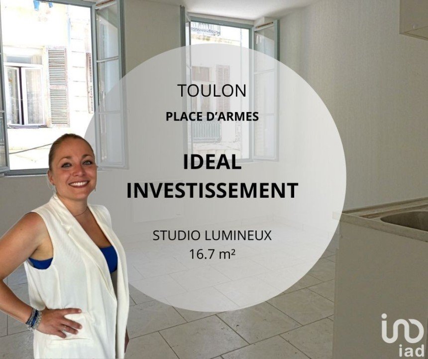 Vente Appartement 16m² 1 Pièce à Toulon (83000) - Iad France
