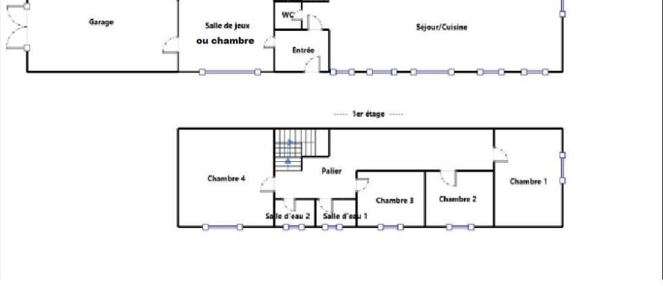 House 7 rooms of 163 m² in Autheuil-Authouillet (27490)