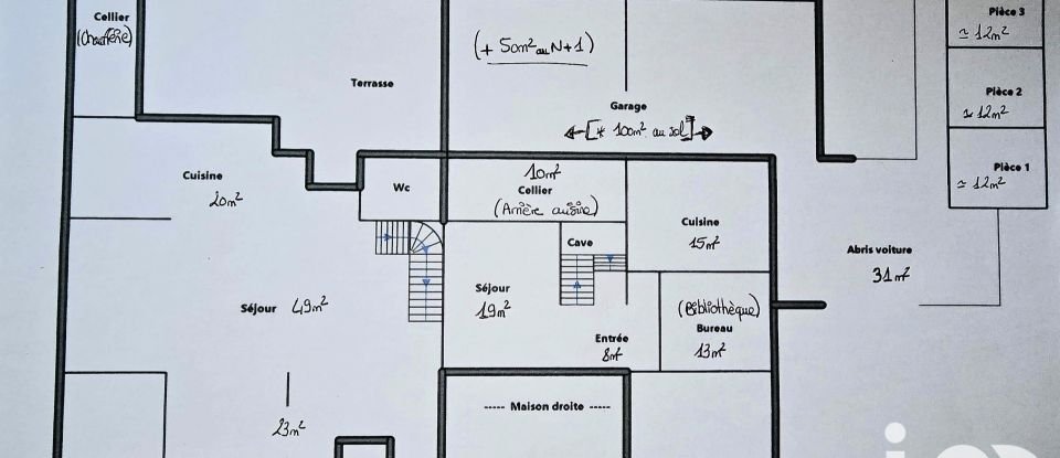 House 12 rooms of 320 m² in Maubourguet (65700)