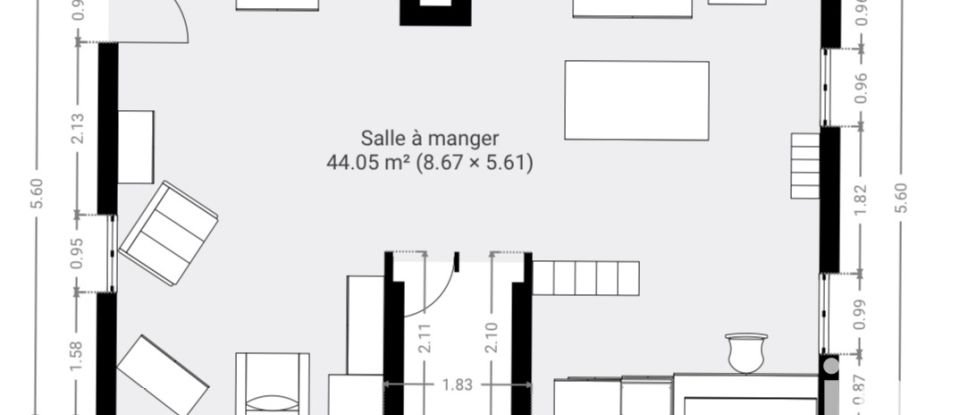 Maison 4 pièces de 90 m² à Villerouge-Termenès (11330)