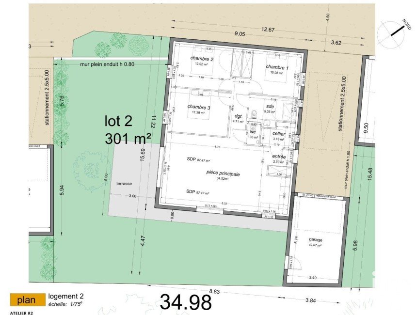 Maison 4 pièces de 87 m² à Le Château-d'Oléron (17480)