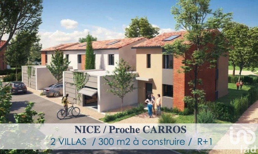 Terrain de 1 200 m² à Gattières (06510)