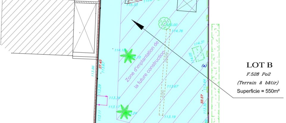 Terrain de 550 m² à Breuil-Bois-Robert (78930)