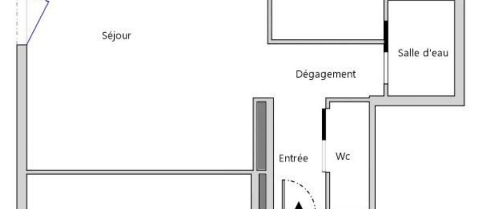 Appartement 2 pièces de 50 m² à Nantes (44100)