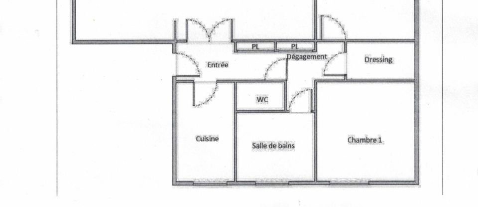 Appartement 4 pièces de 74 m² à Montpellier (34070)