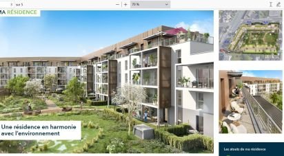 Appartement 3 pièces de 66 m² à Angers (49100)
