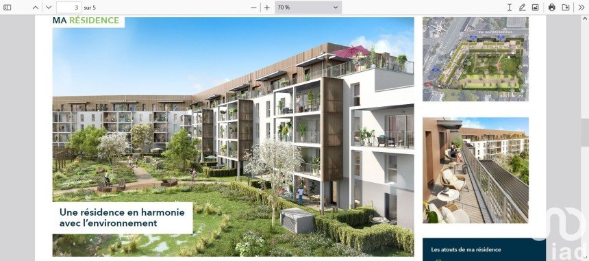Appartement 4 pièces de 85 m² à Angers (49100)