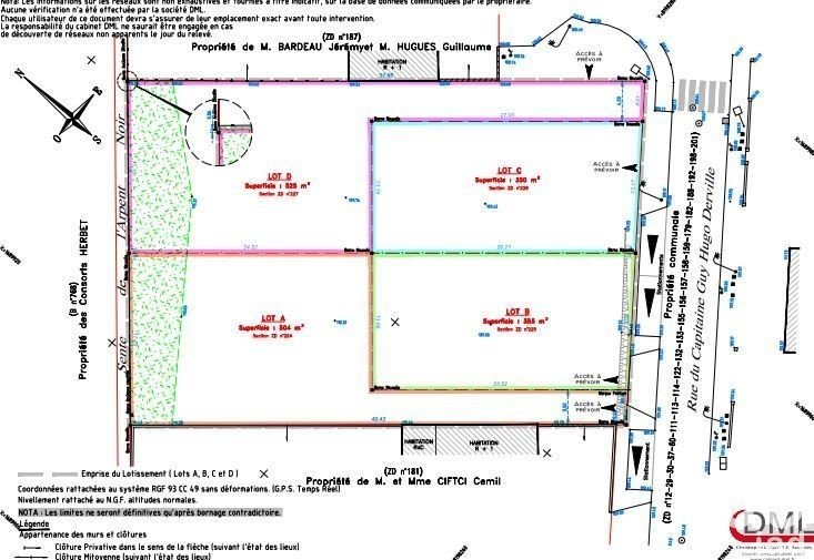 Land of 353 m² in Penchard (77124)