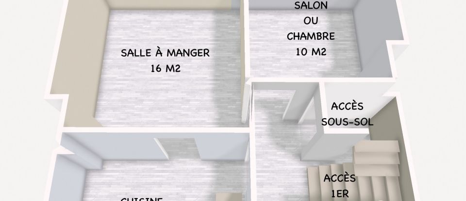 Maison 4 pièces de 80 m² à Vrigne-aux-Bois (08330)