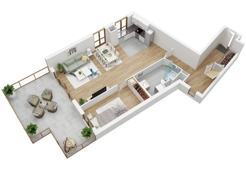 Duplex 5 rooms of 115 m² in Le Plessis-Trévise (94420)