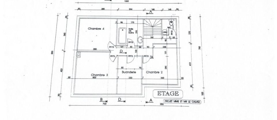 House 6 rooms of 132 m² in Plonéour-Lanvern (29720)