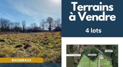 Terrain de 898 m² à Baigneaux (33760)