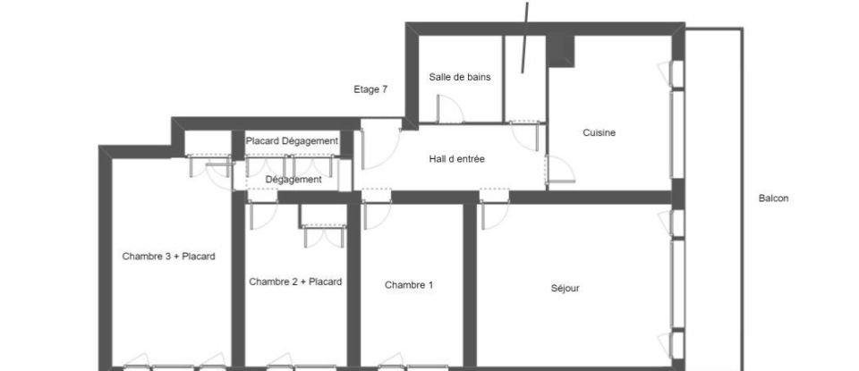 Apartment 4 rooms of 81 m² in La Ravoire (73490)