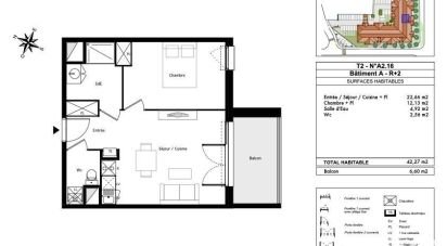Apartment 2 rooms of 42 m² in Bénesse-Maremne (40230)