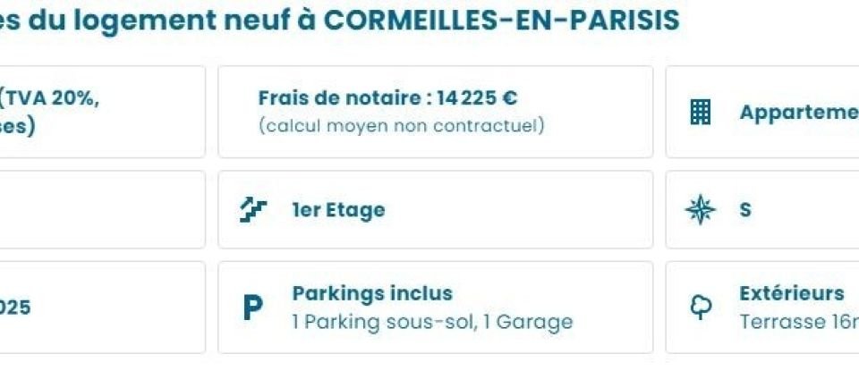 Appartement 5 pièces de 106 m² à Cormeilles-en-Parisis (95240)