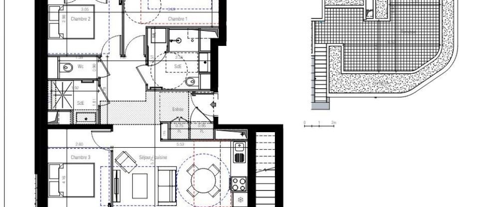Appartement 4 pièces de 74 m² à Vanves (92170)