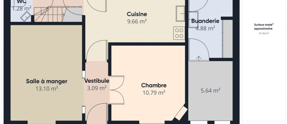 Maison 3 pièces de 61 m² à Neuilly-Plaisance (93360)