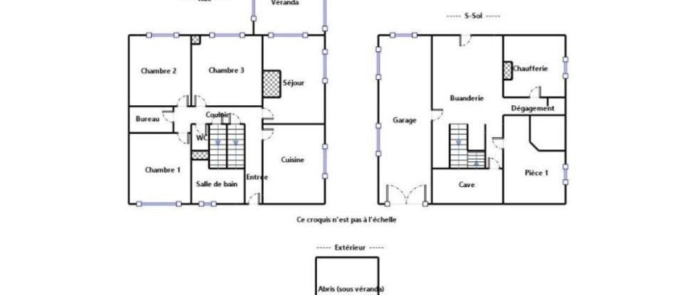 Appartement 6 pièces de 110 m² à Saint-Yon (91650)