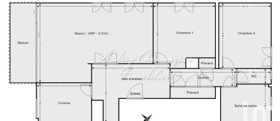 Appartement 4 pièces de 83 m² à Orsay (91400)
