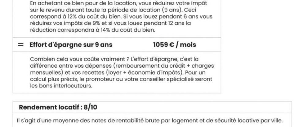 Appartement 4 pièces de 79 m² à Saint-Jean-de-Braye (45800)