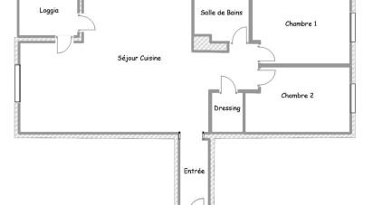 Appartement 3 pièces de 70 m² à Le Pré-Saint-Gervais (93310)