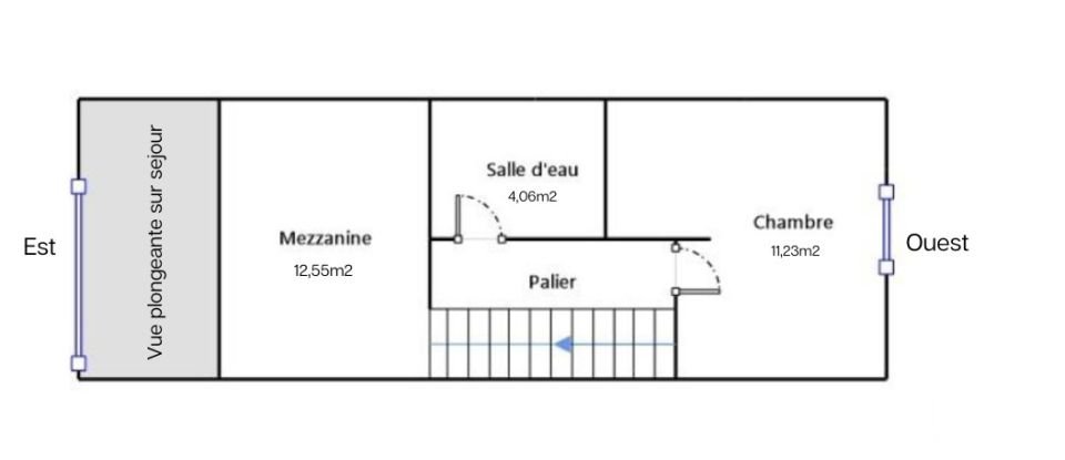Apartment 3 rooms of 73 m² in Biarritz (64200)