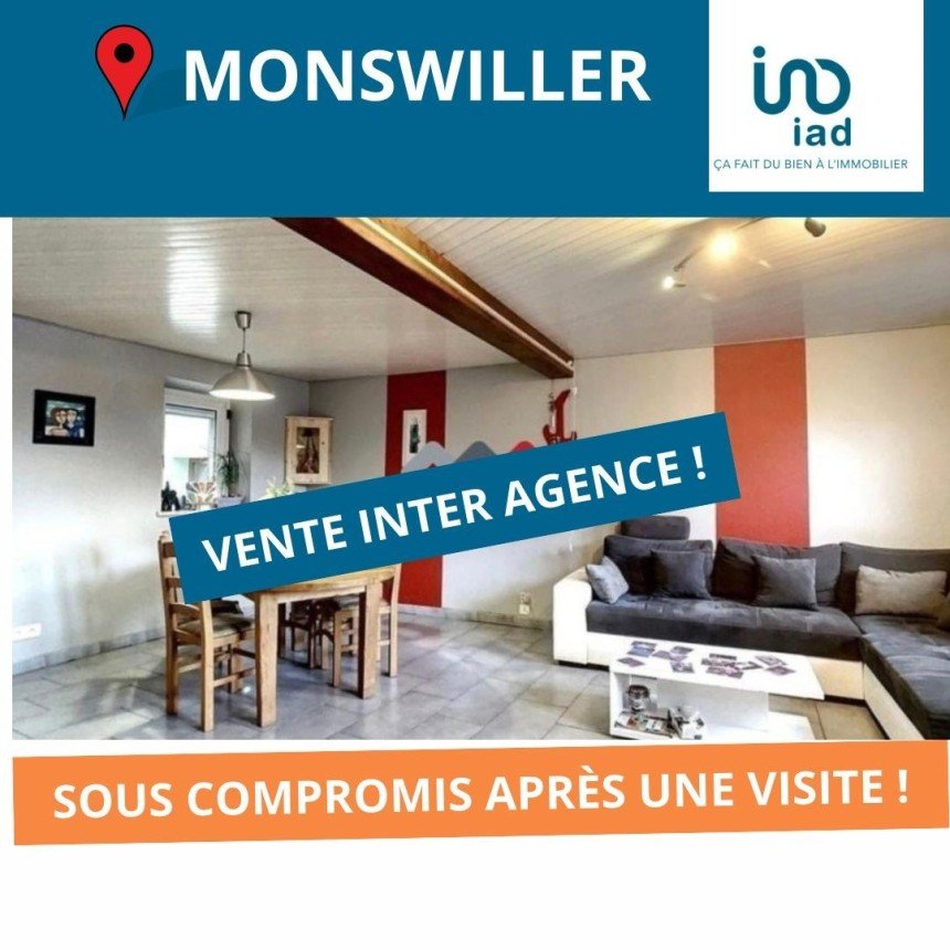 Maison traditionnelle 6 pièces de 156 m² à Monswiller (67700)