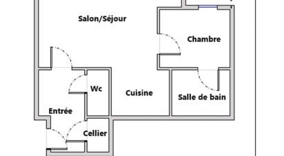 Apartment 2 rooms of 47 m² in Vigneux-sur-Seine (91270)