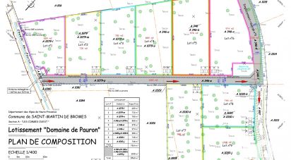 Terrain de 748 m² à Saint-Martin-de-Brômes (04800)