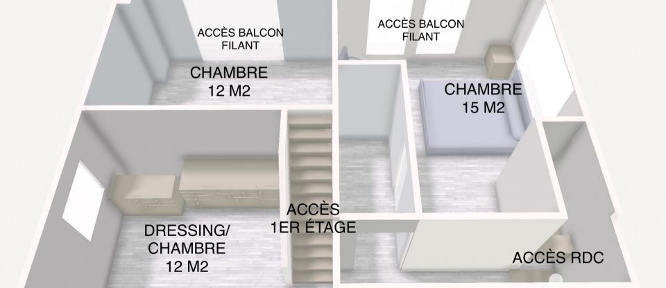 Maison 5 pièces de 122 m² à Wadelincourt (08200)