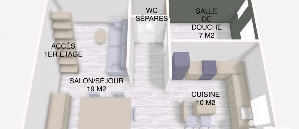 Maison 5 pièces de 122 m² à Wadelincourt (08200)