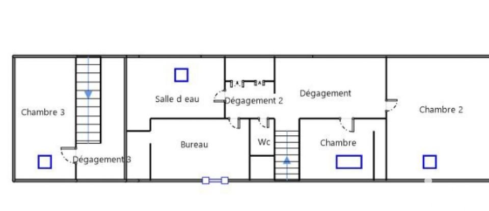 Longère 7 pièces de 213 m² à Dolus-le-Sec (37310)