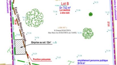 Terrain de 742 m² à Beynes (78650)