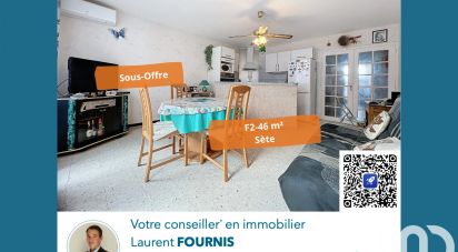 Apartment 2 rooms of 46 m² in Sète (34200)