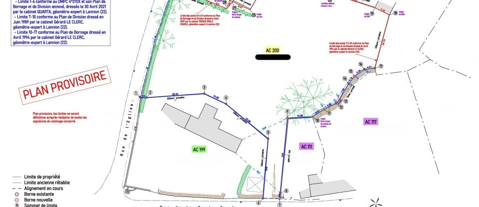 Land of 5,023 m² in Kermaria-Sulard (22450)