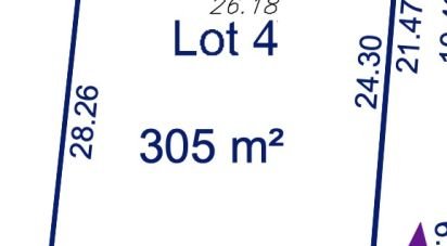 Land of 305 m² in Ferrières (17170)