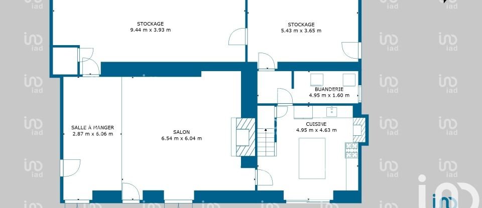 Longère 6 pièces de 144 m² à Médréac (35360)