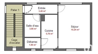 Building in Louviers (27400) of 195 m²