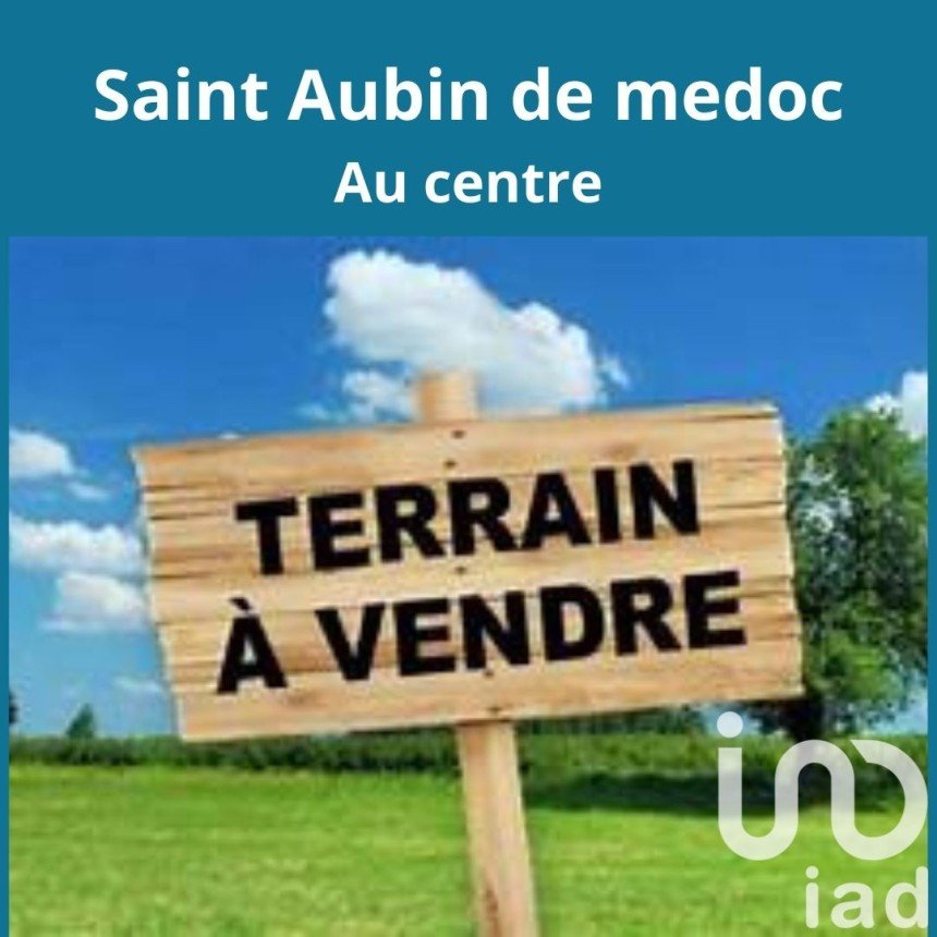 Land of 500 m² in Saint-Aubin-de-Médoc (33160)