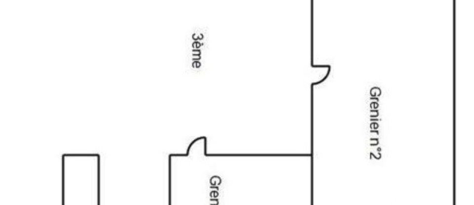 Duplex 6 rooms of 134 m² in Hauts de Bienne (39400)