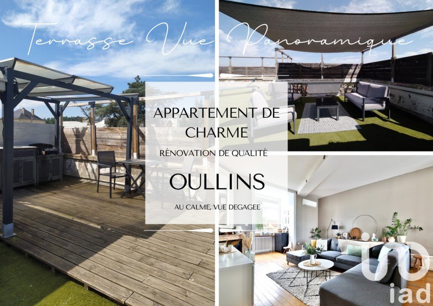 Apartment 5 rooms of 85 m² in Oullins (69600)