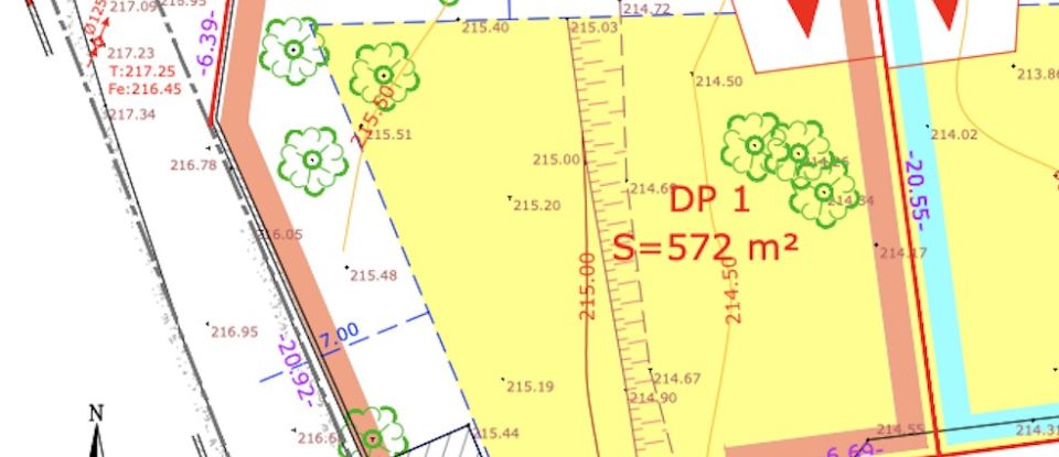 Land of 572 m² in Lavilledieu (07170)