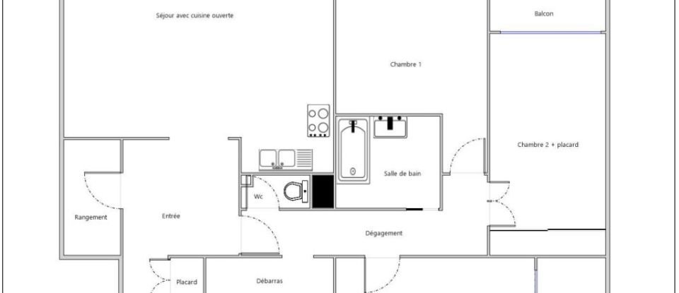 Appartement 4 pièces de 98 m² à Roissy-en-Brie (77680)