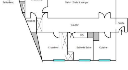 Apartment 4 rooms of 113 m² in Nîmes (30000)