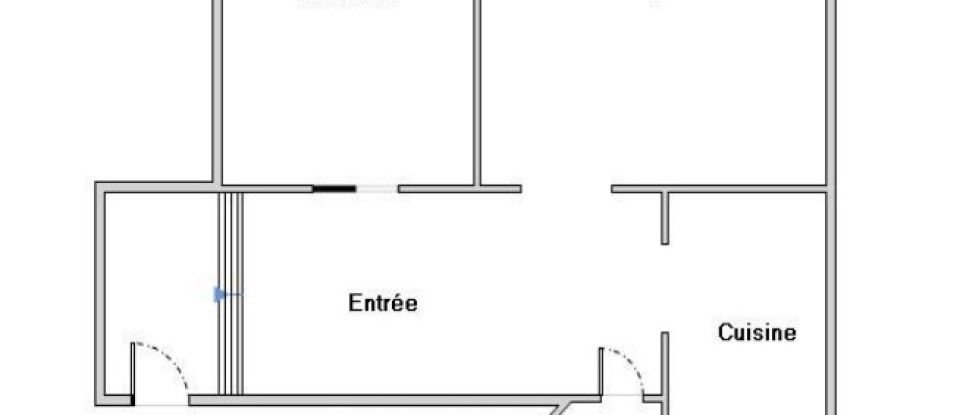 Appartement 2 pièces de 37 m² à Paris (75017)