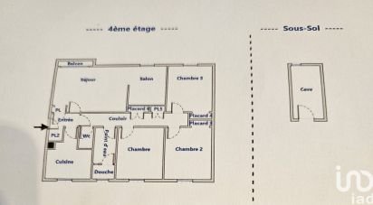 Appartement 5 pièces de 82 m² à Audierne (29770)